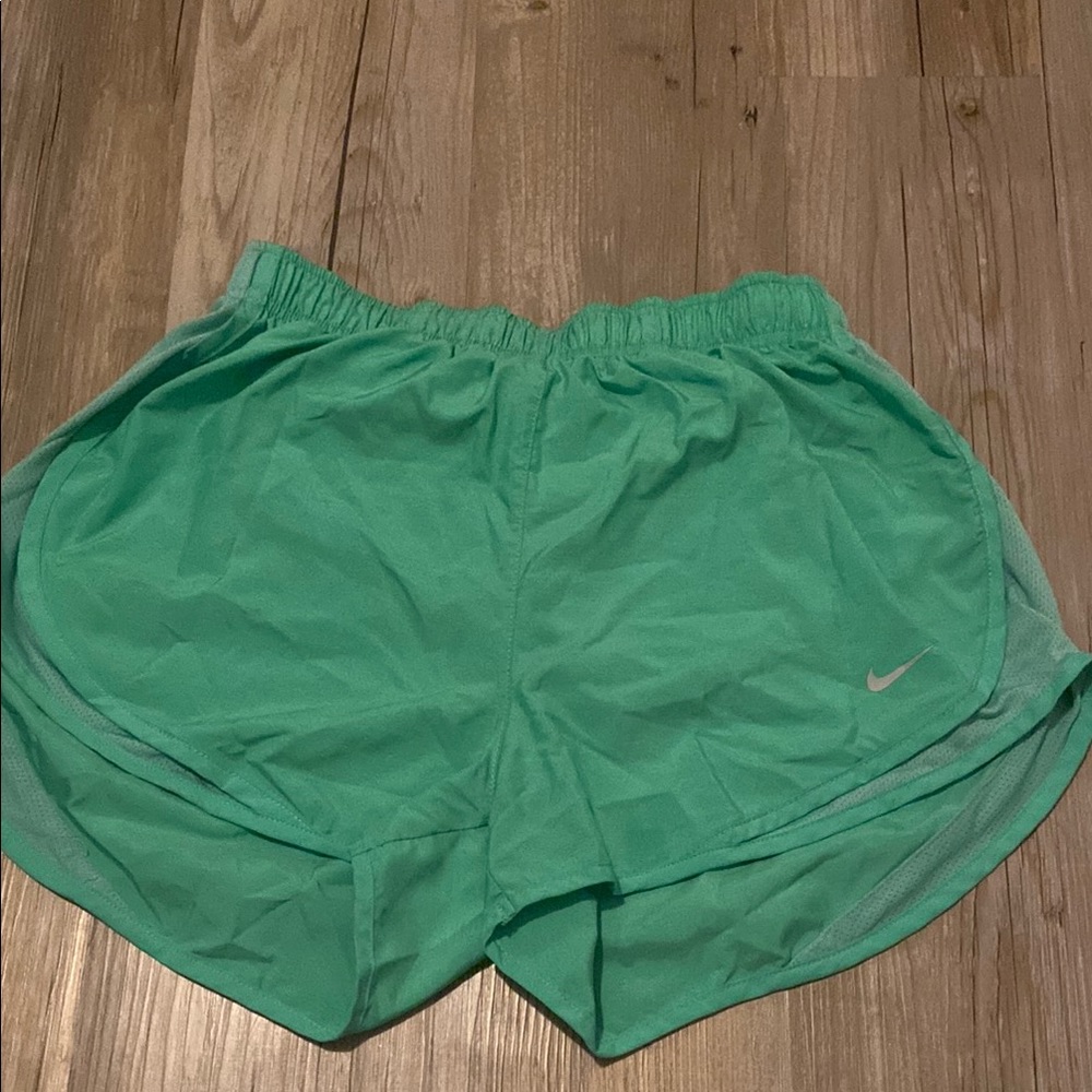 Nike Women's Green Athletic Shorts